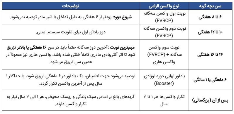 جدول واکسیناسیون بچه گربه | واکسن بچه گربه