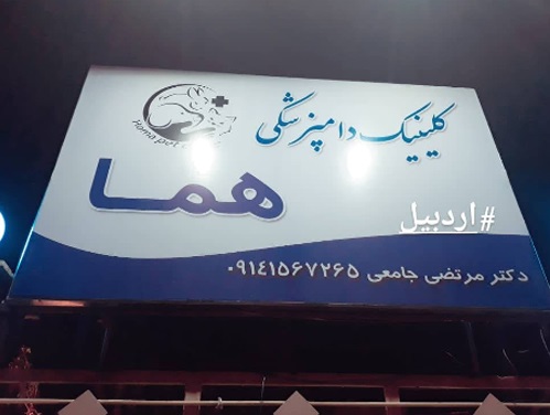 پت شاپ و کلینیک دامپزشکی هما در اردبیل | پت شاپ در اردبیل 
