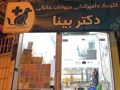 پت شاپ و دامپزشکی دکتربینا دزفول | دامپزشکی خوزستان 