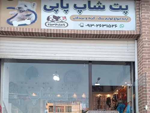 پت شاپ پاپی در قزوین برای خرید ملزومات حیوانات در قزوین | پت لینک 