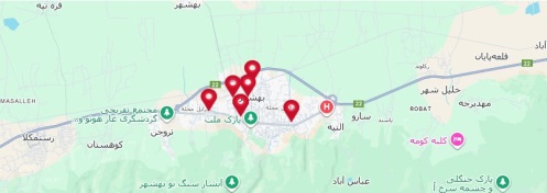 لیست دامپزشکی های مازندران - بهشهر