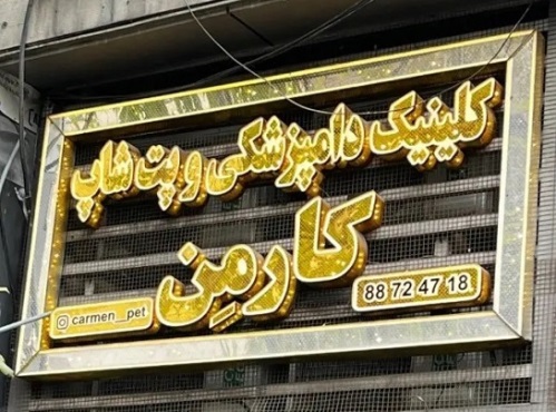 کلینیک دامپزشکی کارمن در یوسف آباد