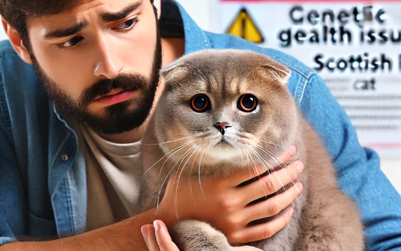 9دلیل نخریدن اسکاتیش فولد | بیماری های ژنتیکی گربه اسکاتیش 