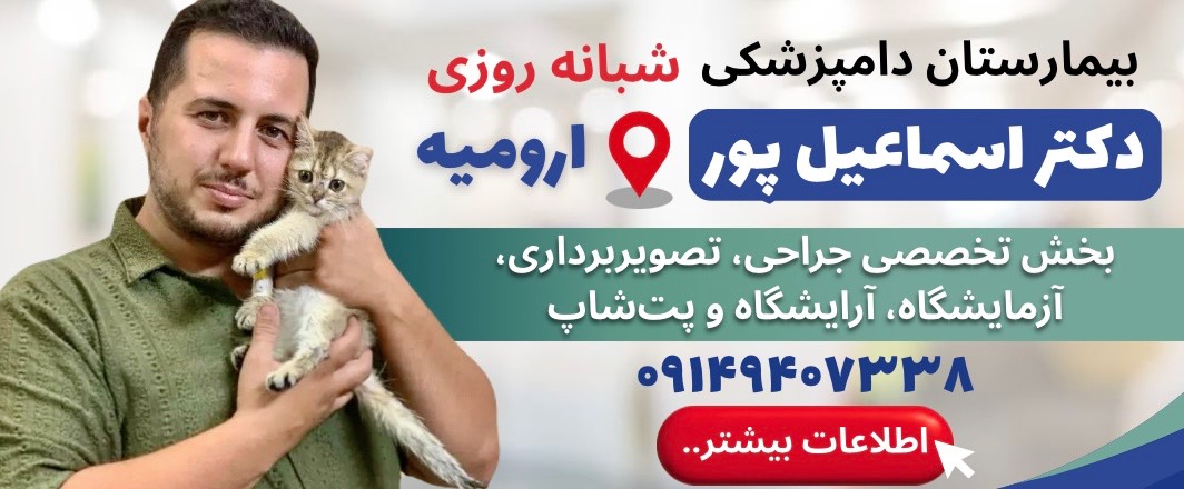 کلینیک تخصصی دامپزشکی شبانه روزی دکتر اسماعیل پور در ارومیه