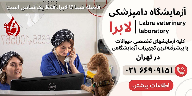 آزمایشگاه تخصصی دامپزشکی لابرا در تهران