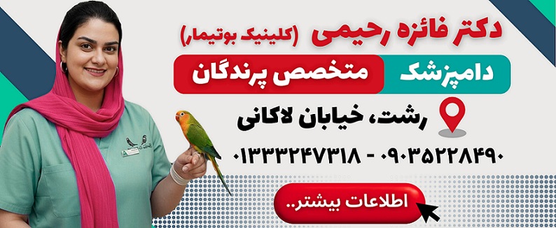 دامپزشکیهای پرنده در رشت و گیلان، دامپزشکی دکتر فتئزه رحیمی