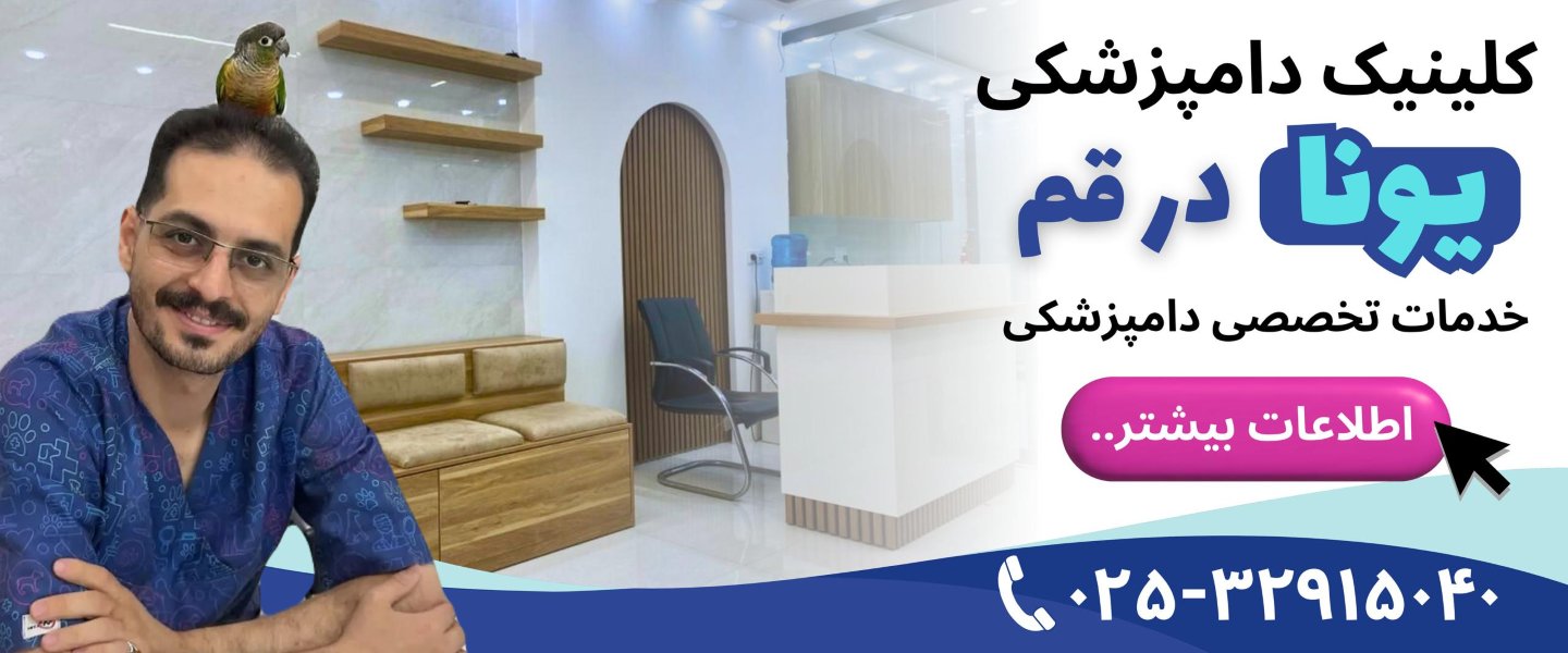 کلینیک دامپزشکی یونا در قم